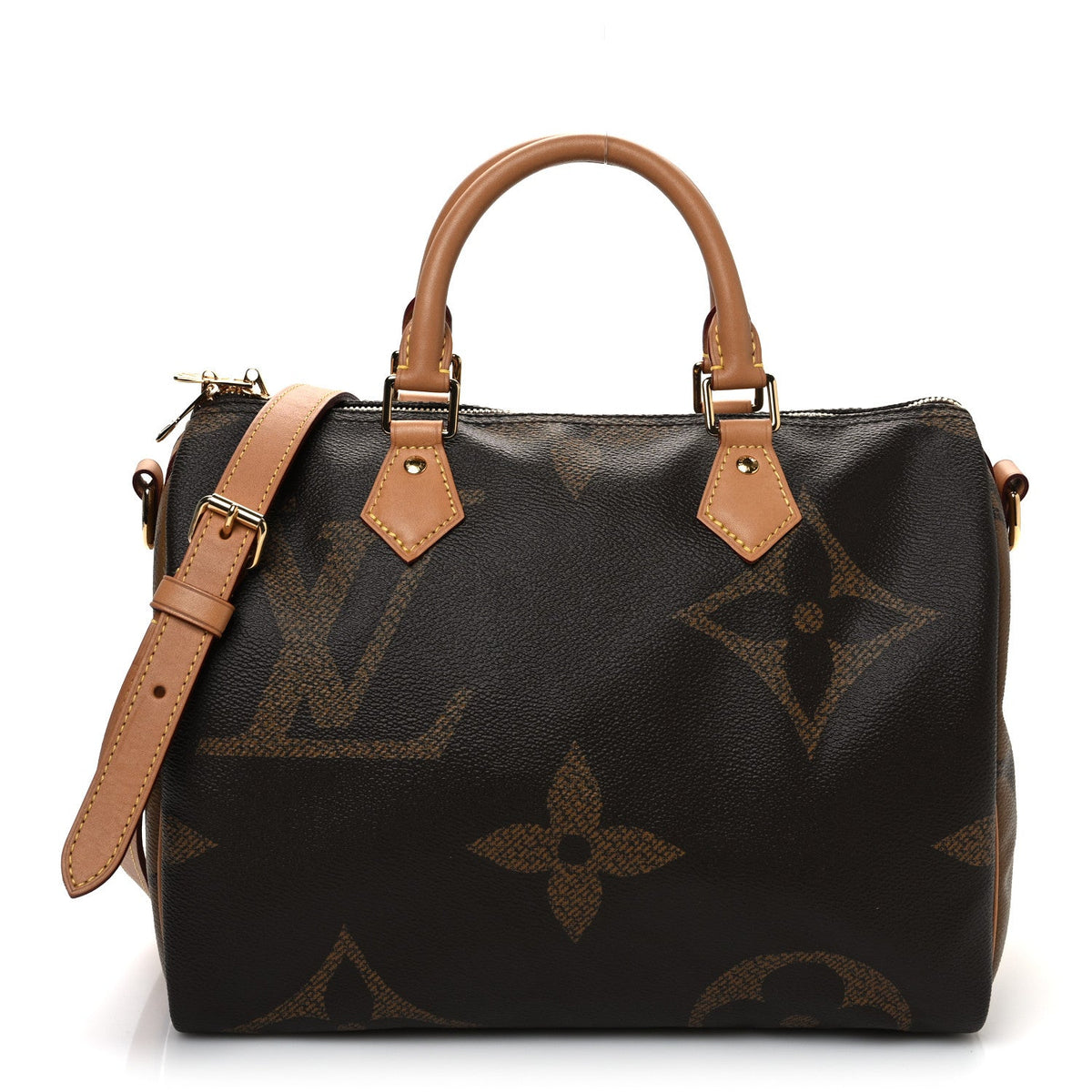 Reverse Monogram Giant Speedy Bandouliere 30