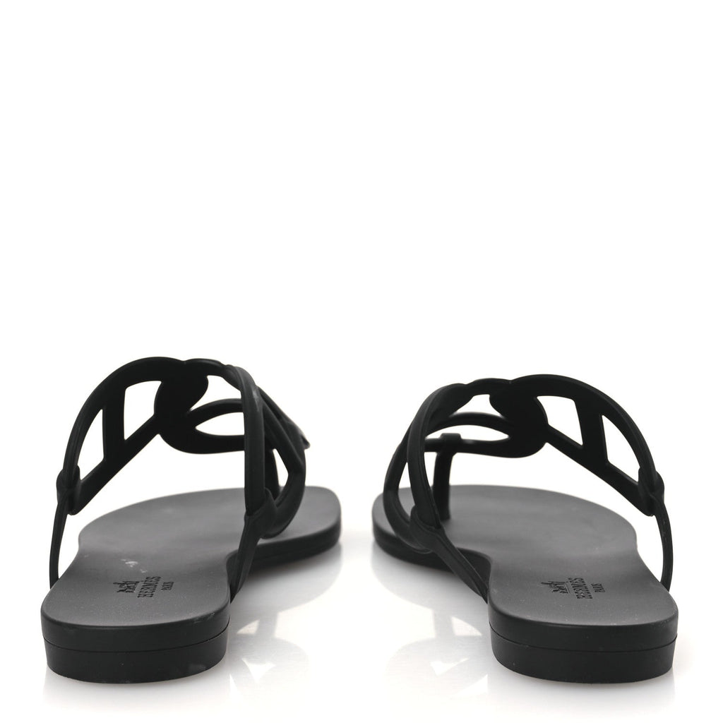 Rubber Womens Egerie Sandals 36 Black