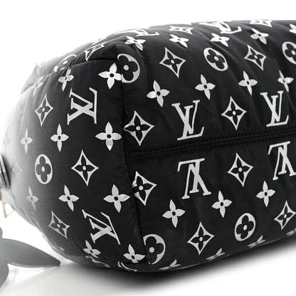Nylon Monogram Gradient LV Snow Speedy Bandouliere 25 Frost