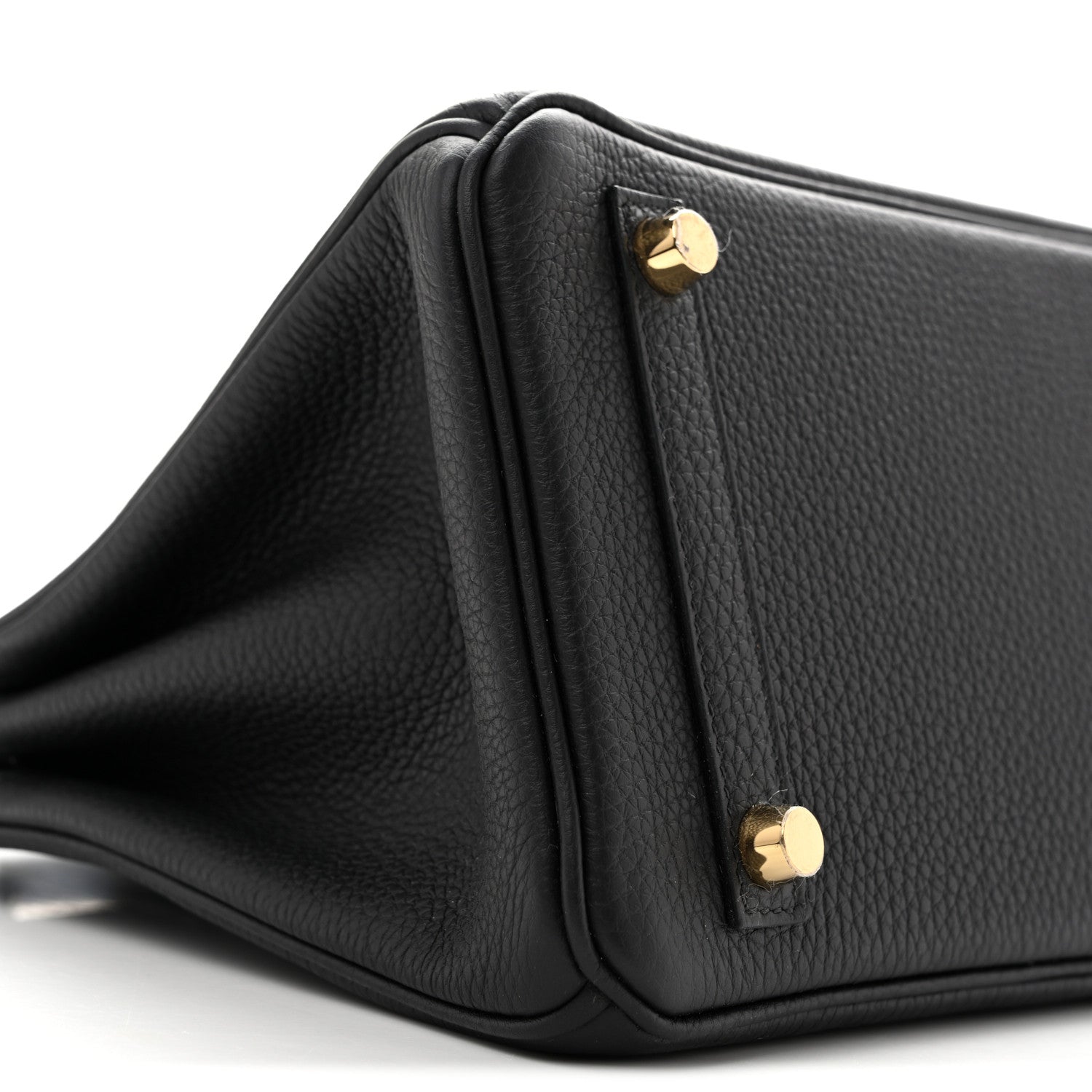 Togo Matte Alligator Birkin Touch 25 Black