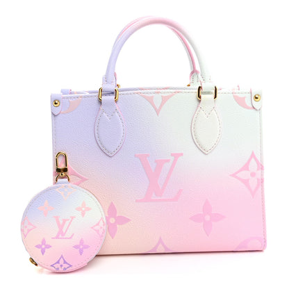 Monogram Giant Spring In The City Onthego PM Sunrise Pastel