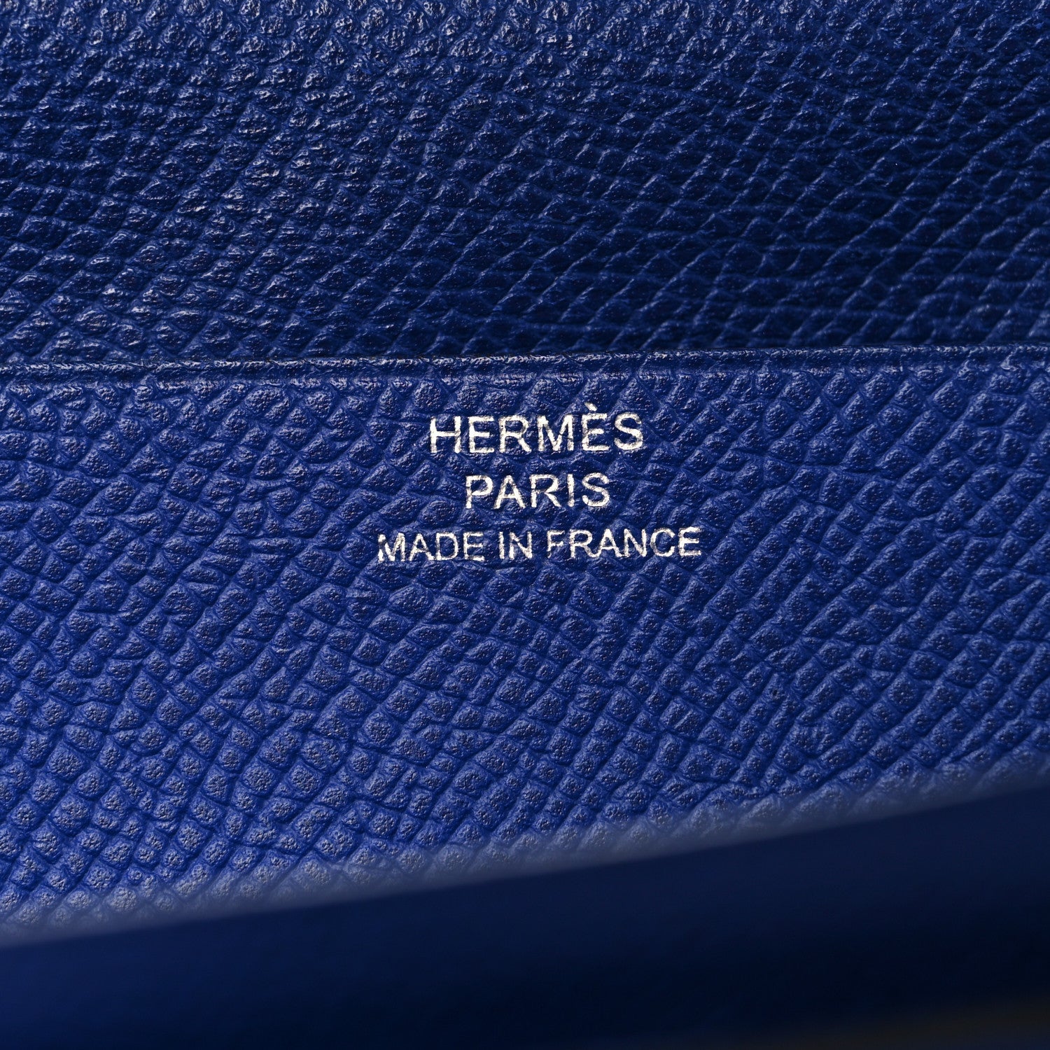 Epsom Bearn Gusset Wallet Bleu Electrique