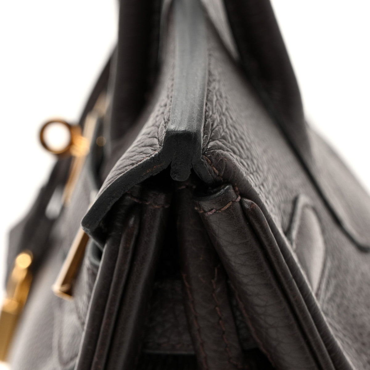 Taurillon Clemence Birkin 30 Chocolate