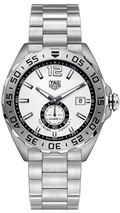 Tag Heuer Formula 1  Calibre 6 Automatic White Dial Silver Steel Strap Watch for Men - WAZ2013.BA0842