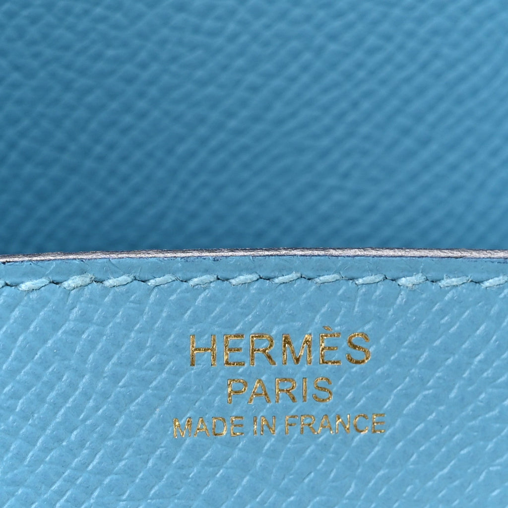 Epsom Birkin 30 Bleu Du Nord