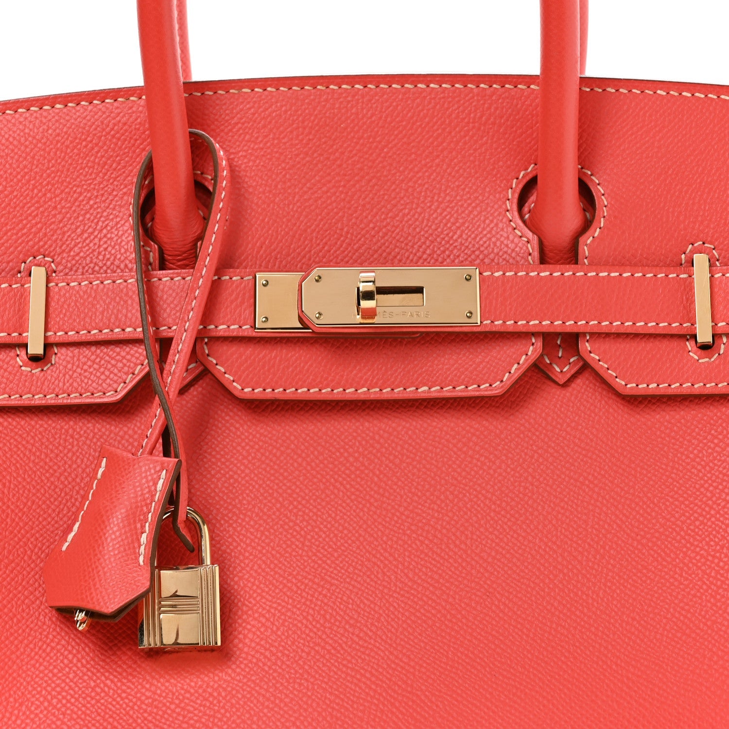 Epsom Candy Birkin 30 Rose Jaipur Gold
