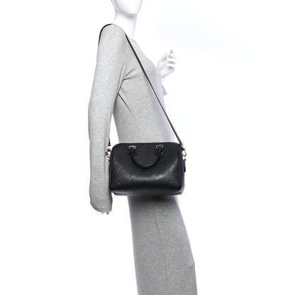 Empreinte Monogram Giant Speedy Bandouliere 25 Black