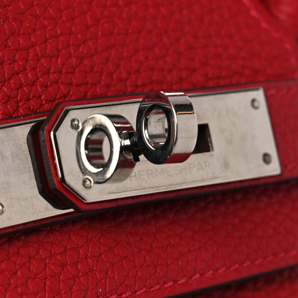 Togo Verso Birkin 30 Rouge Vif Rouge H