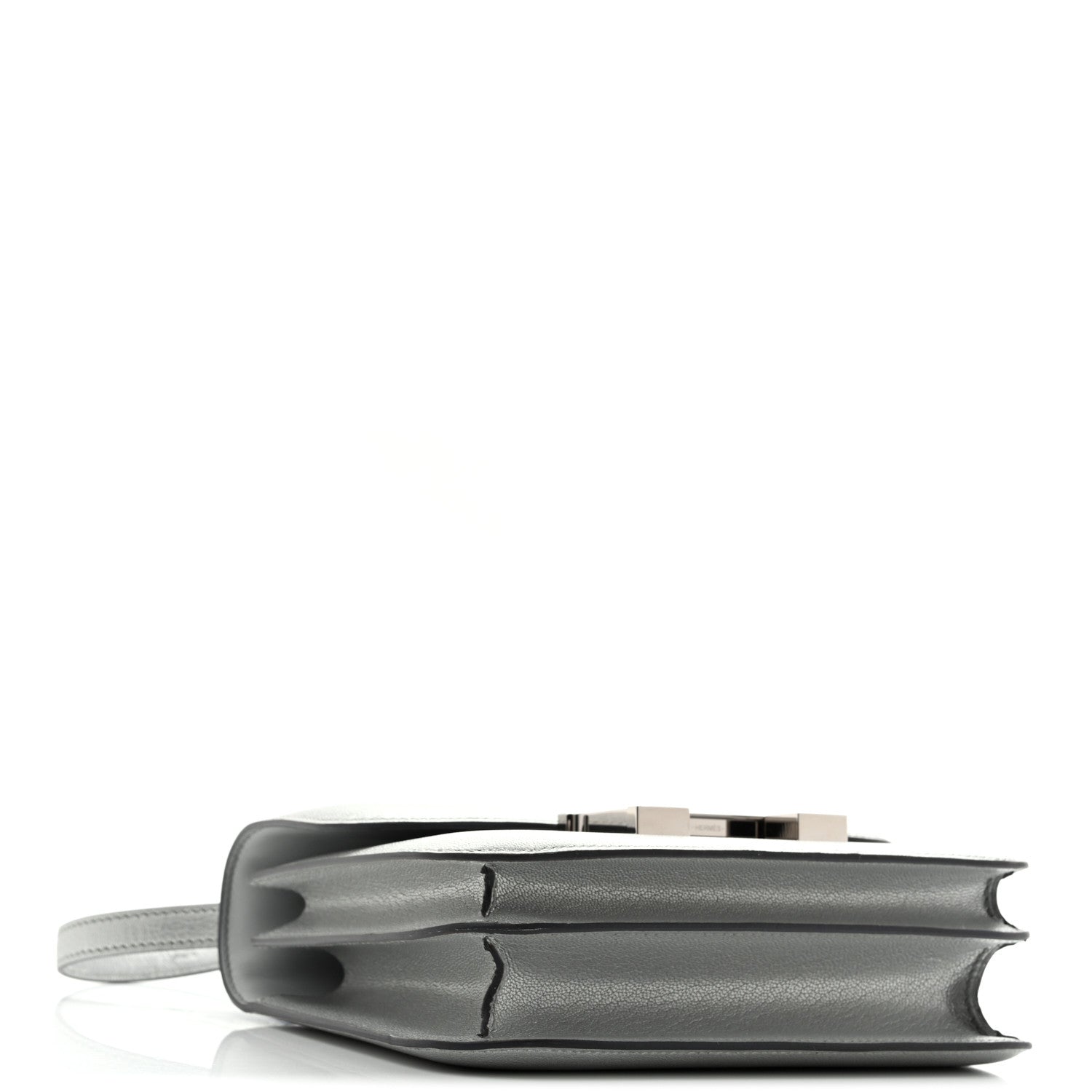 Metallic Chevre Chamkilight Constance 18 Argent