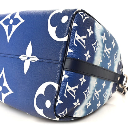 Monogram Escale Speedy Bandouliere 30 Blue