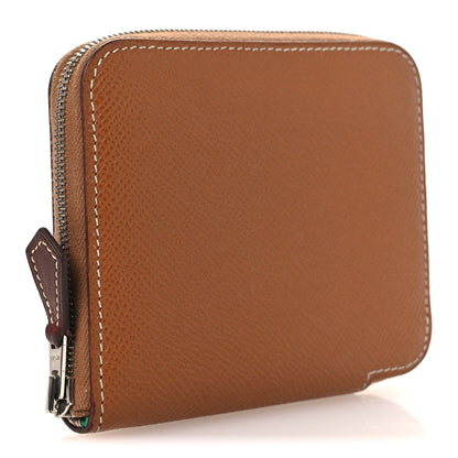 Epsom Silk'in Compact Wallet Gold