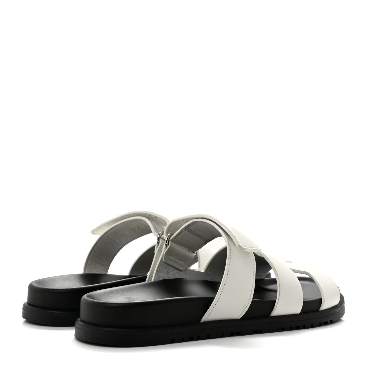 Calfskin Womens Chypre Sandals 38.5 White