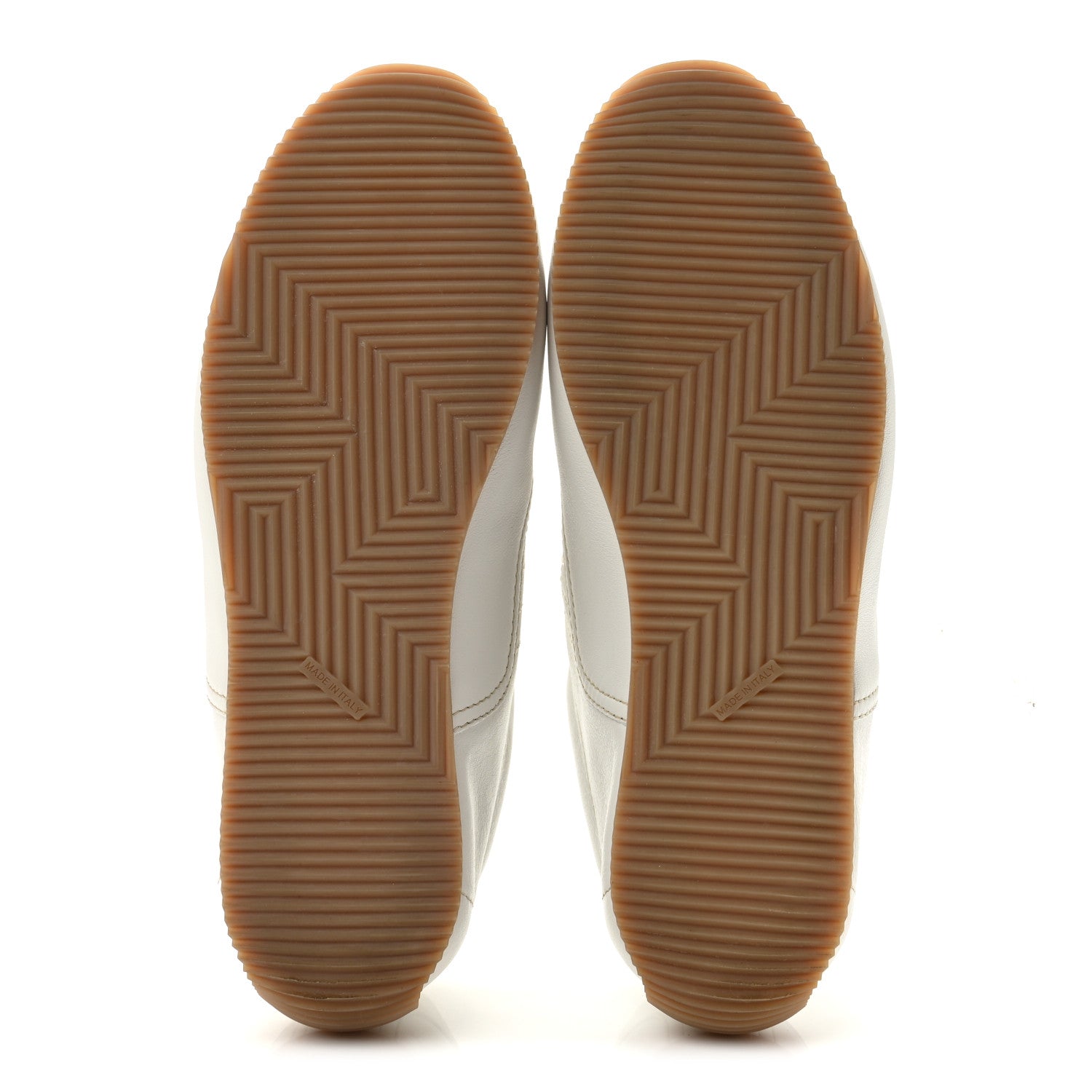 Supple Calfskin Master Sneakers 37 Beige Glaise
