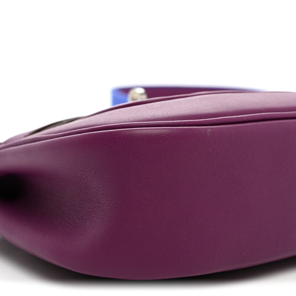 Veau Swift Mini Sac Berline Anemone Bleu Electrique