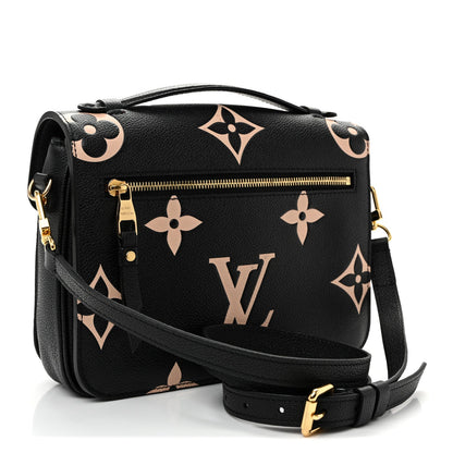 Empreinte Monogram Giant Pochette Metis Black Beige Black Beige