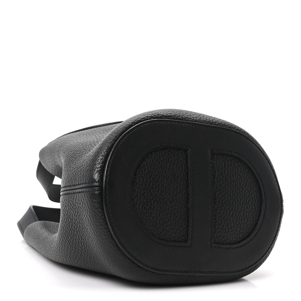 Taurillon Clemence Swift In-The-Loop 18 Bag Black