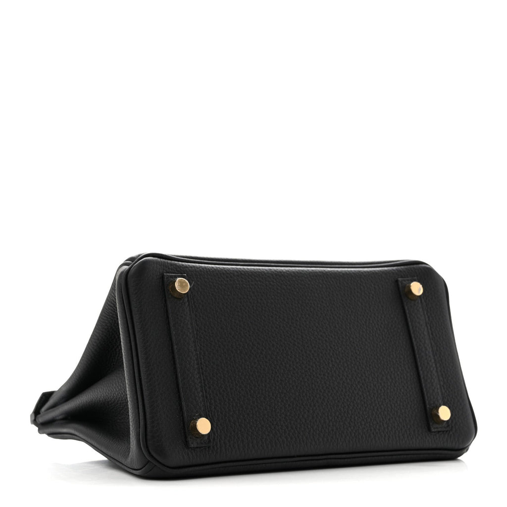 Togo Matte Alligator Birkin Touch 25 Black