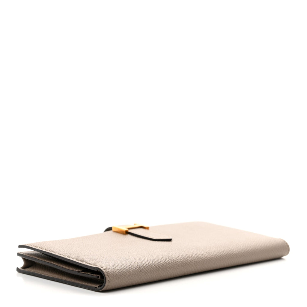 Epsom Bearn Gusset Wallet Gris Asphalte