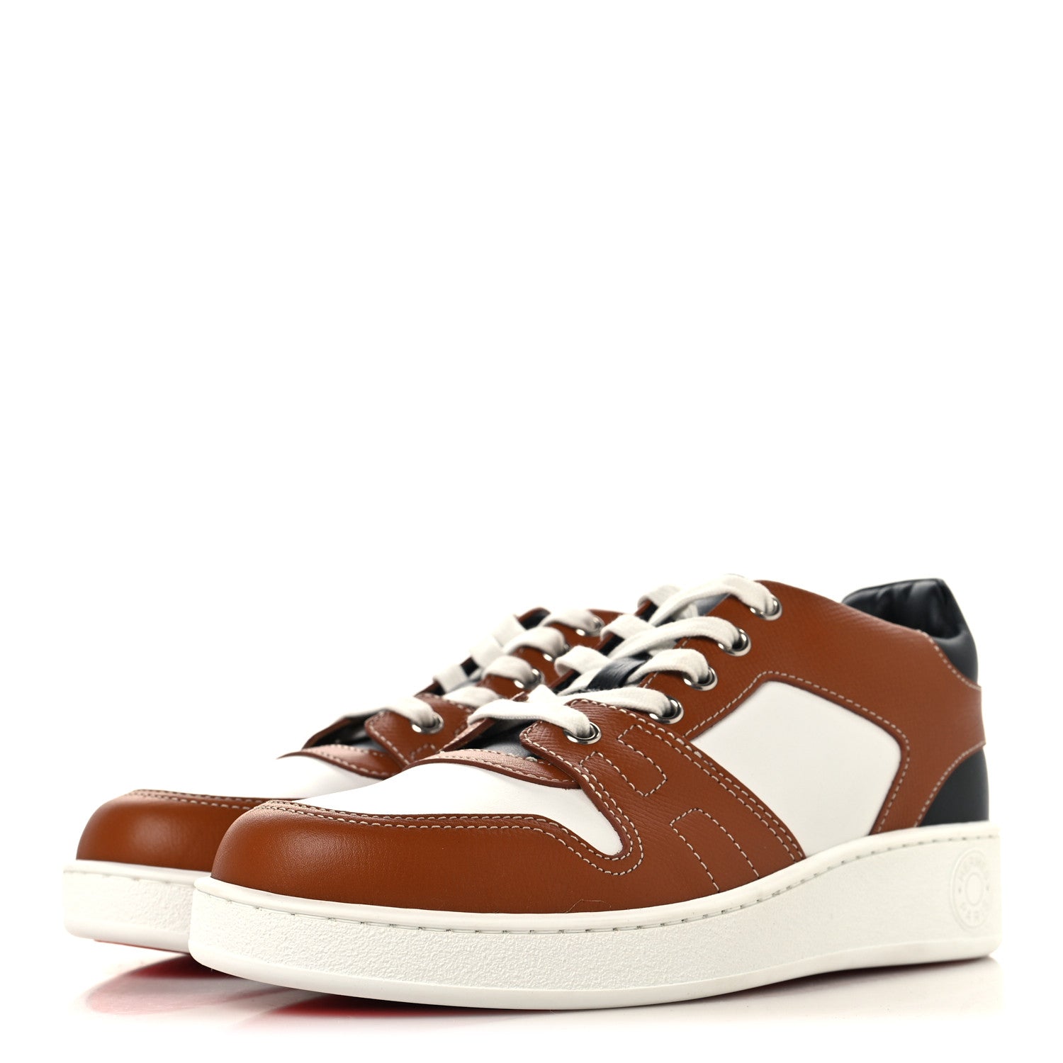 Heritage Epsom Calfskin Womens Free Sneakers 36 Natural Multicolor