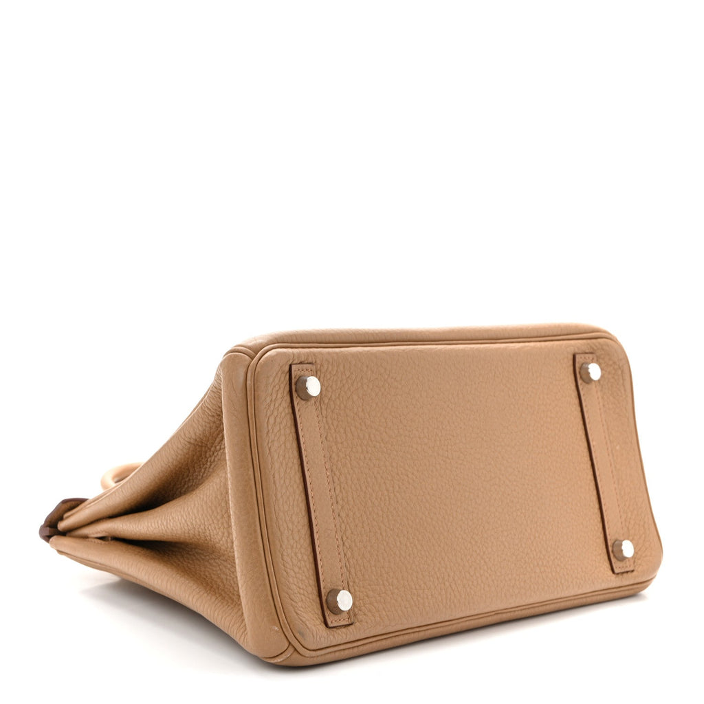 Taurillon Clemence Birkin 30 Biscuit