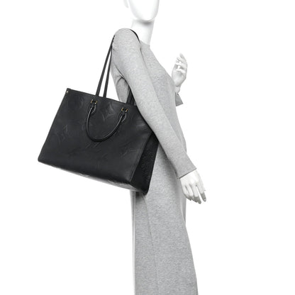 Empreinte Monogram Giant Onthego GM Black Black