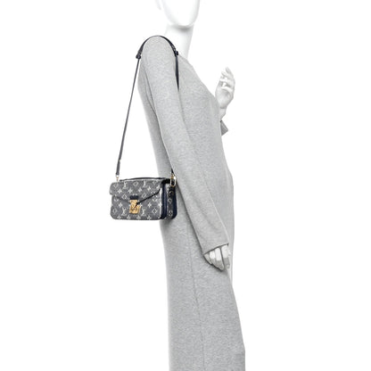 Monoglam Pochette Metis East West Blue