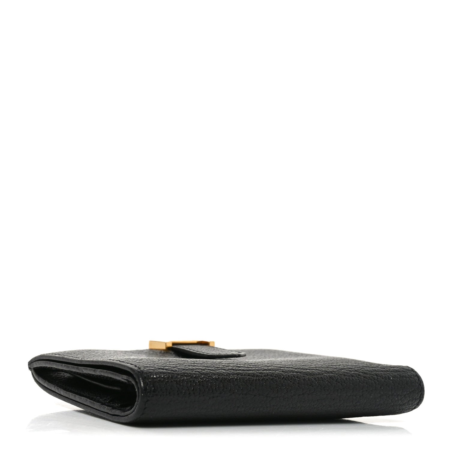 Chevre Mysore Bearn Compact Wallet Black