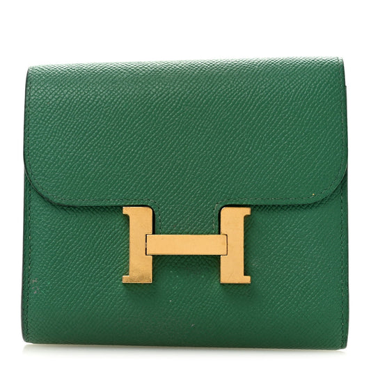 Epsom Constance Short Wallet Vert Vertigo
