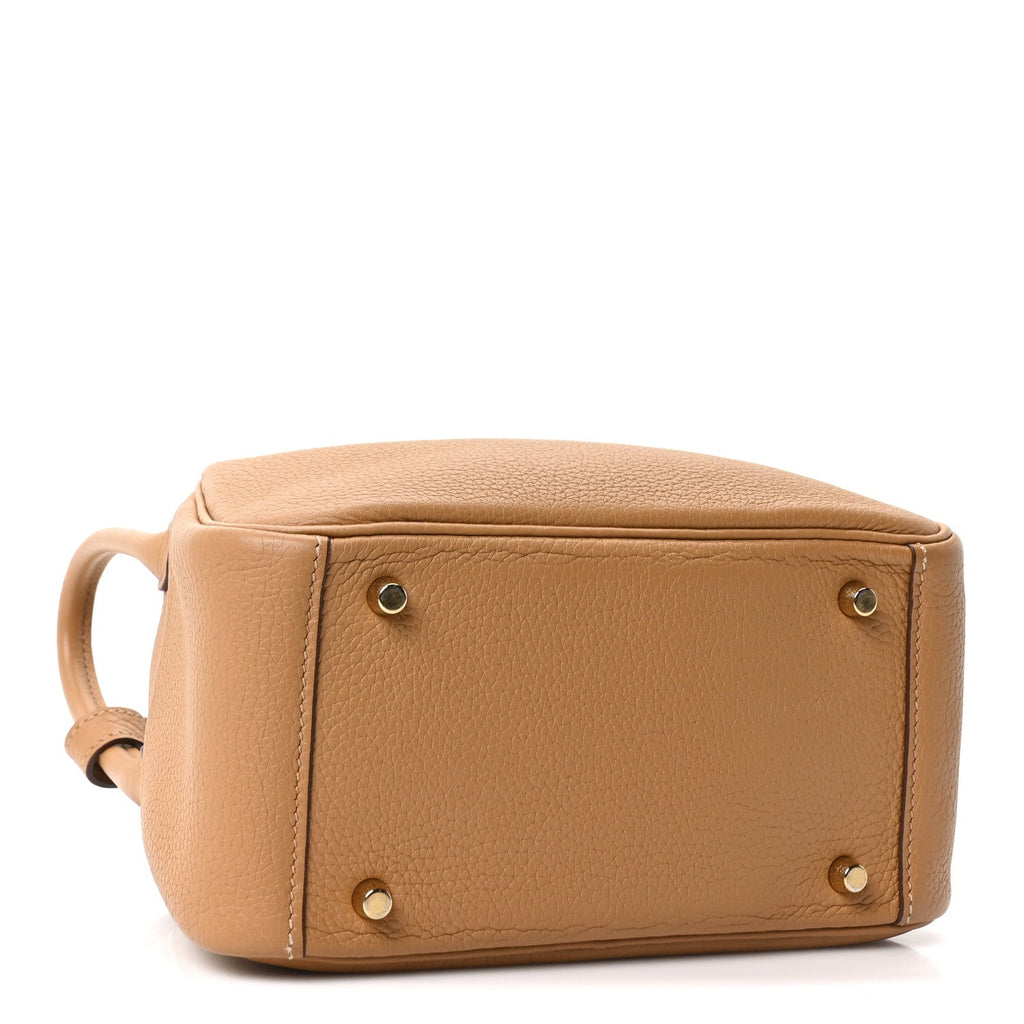 Taurillon Clemence Mini Lindy 20 Biscuit
