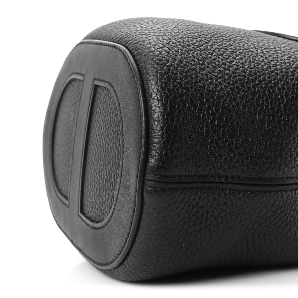 Taurillon Clemence Swift In-The-Loop 18 Bag Black