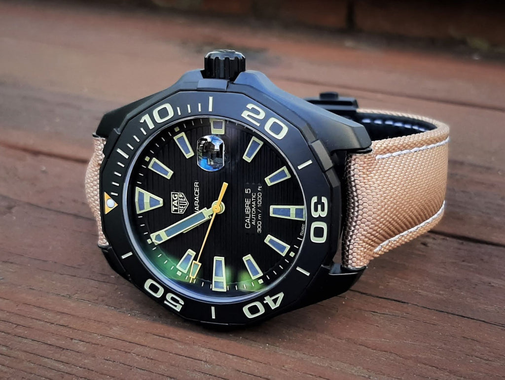 Tag Heuer Aquaracer Black Dial Watch for Men - WAY208C.FC6383