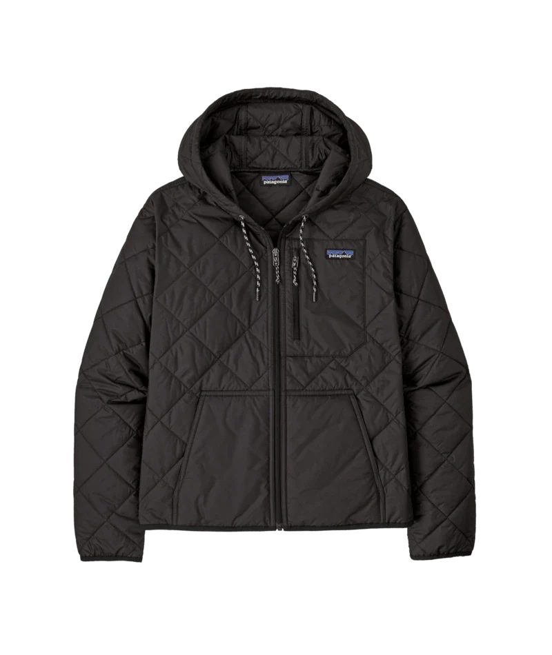 Patagonia Diamond Quilted Bomber Hoody - Women's - Recycled Quilted Fleece Bomber Jacket
