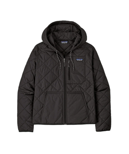 Patagonia Diamond Quilted Bomber Hoody - Women's - Recycled Quilted Fleece Bomber Jacket