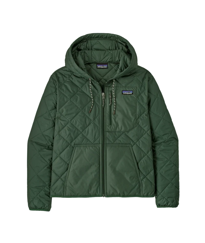 Patagonia Diamond Quilted Bomber Hoody - Women's - Recycled Quilted Fleece Bomber Jacket