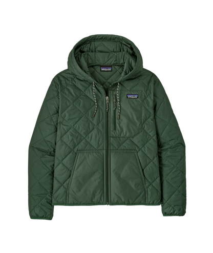 Patagonia Diamond Quilted Bomber Hoody - Women's - Recycled Quilted Fleece Bomber Jacket