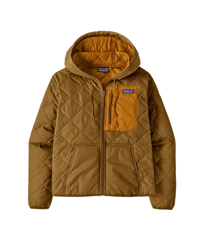 Patagonia Diamond Quilted Bomber Hoody - Women's - Recycled Quilted Fleece Bomber Jacket
