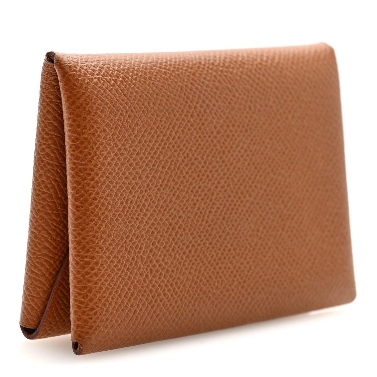 Epsom Calvi Duo Card Case Gold