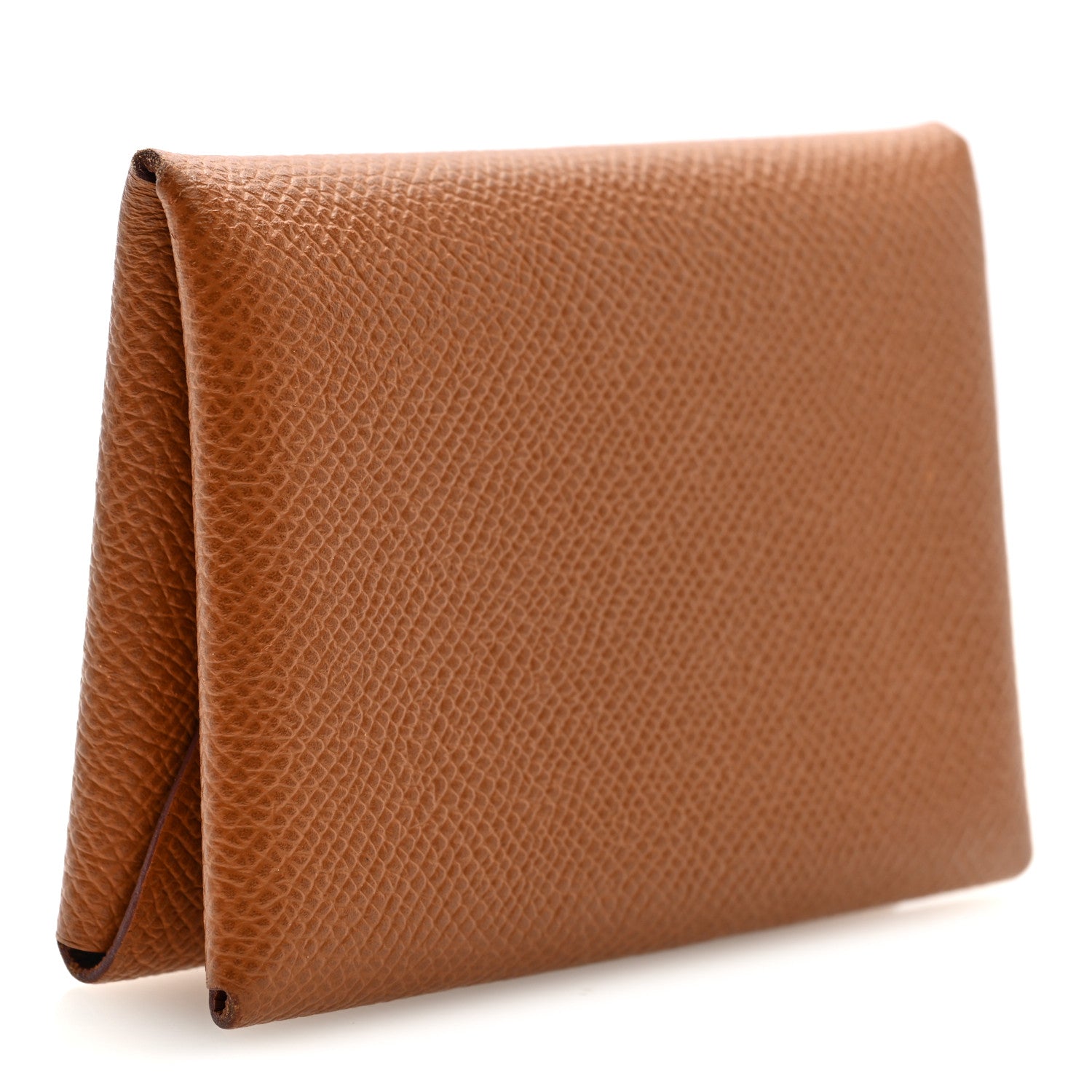 Epsom Calvi Duo Card Case Gold