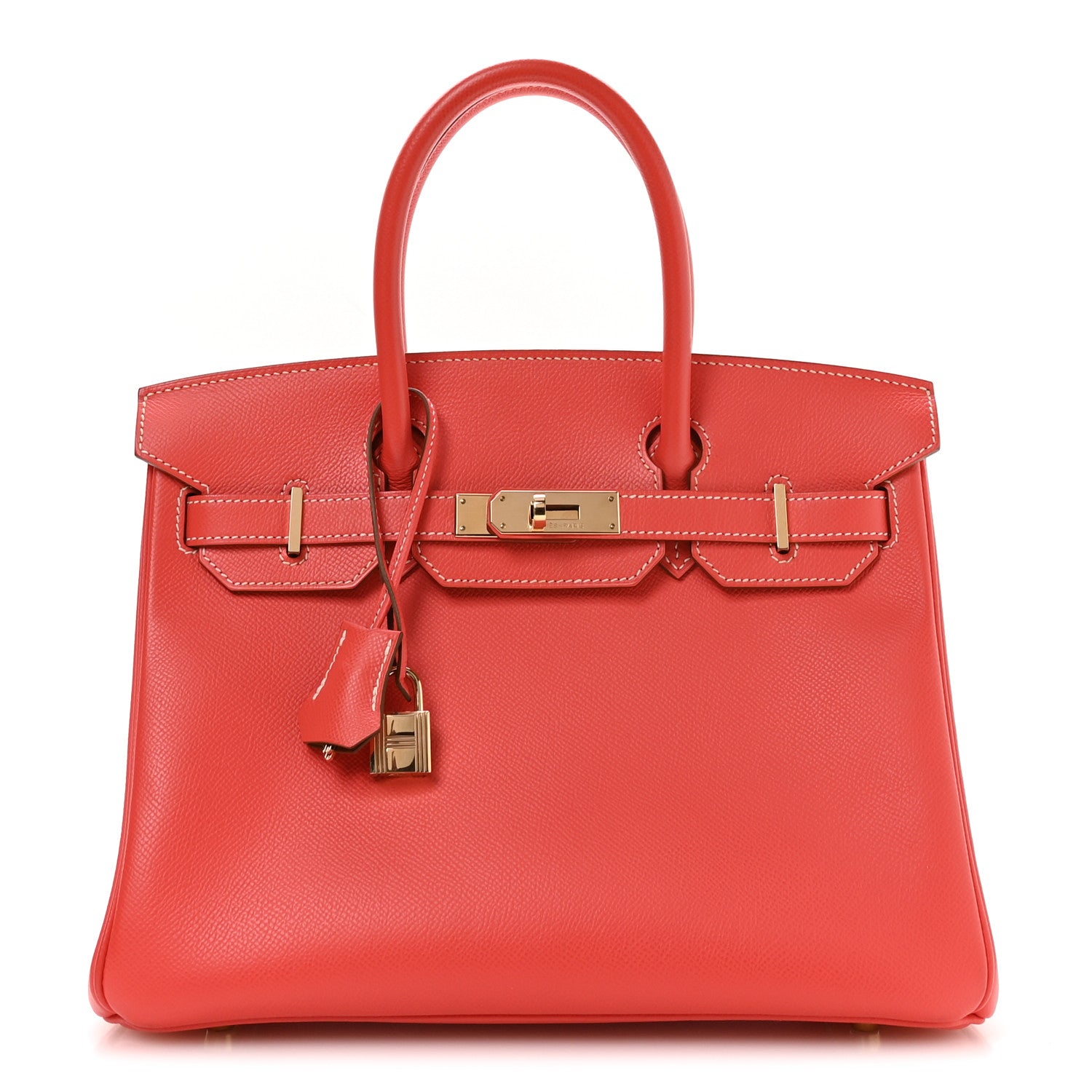 Epsom Candy Birkin 30 Rose Jaipur Gold