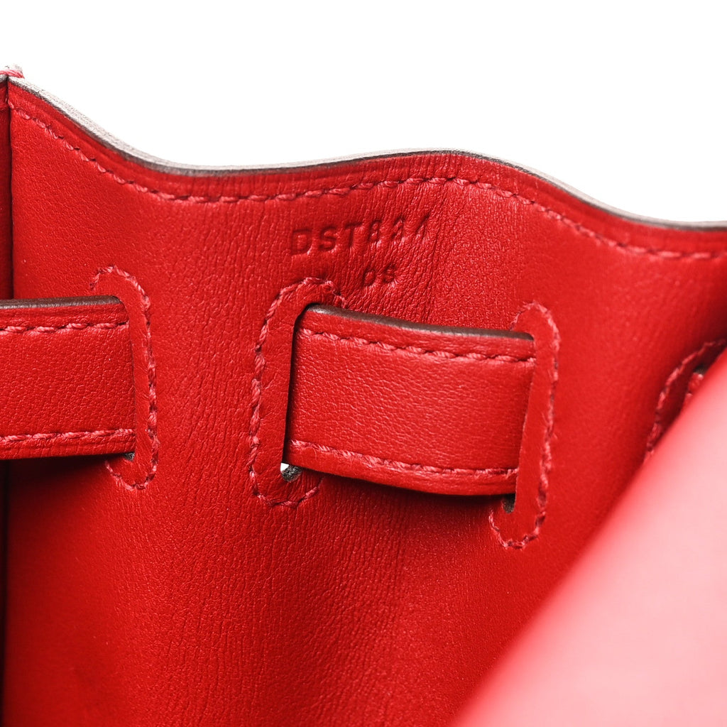 Berline Toile Swift Kelly Sellier 32 Rouge Piment Ecru Rouge Piment Ecru