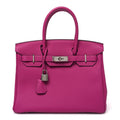 Togo Birkin 30 Rose Pourpre