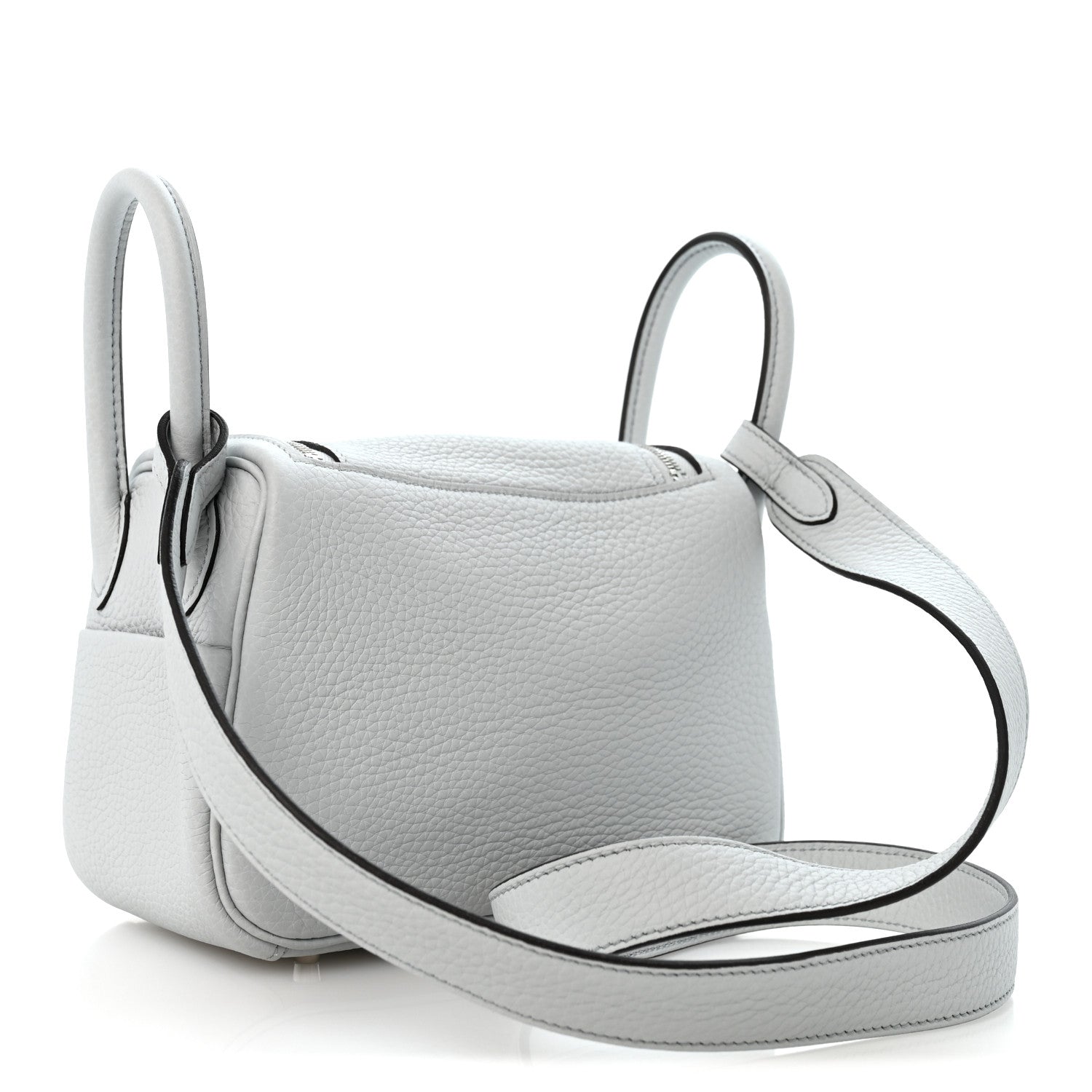 Taurillon Clemence Mini Lindy 20 Bleu Pale