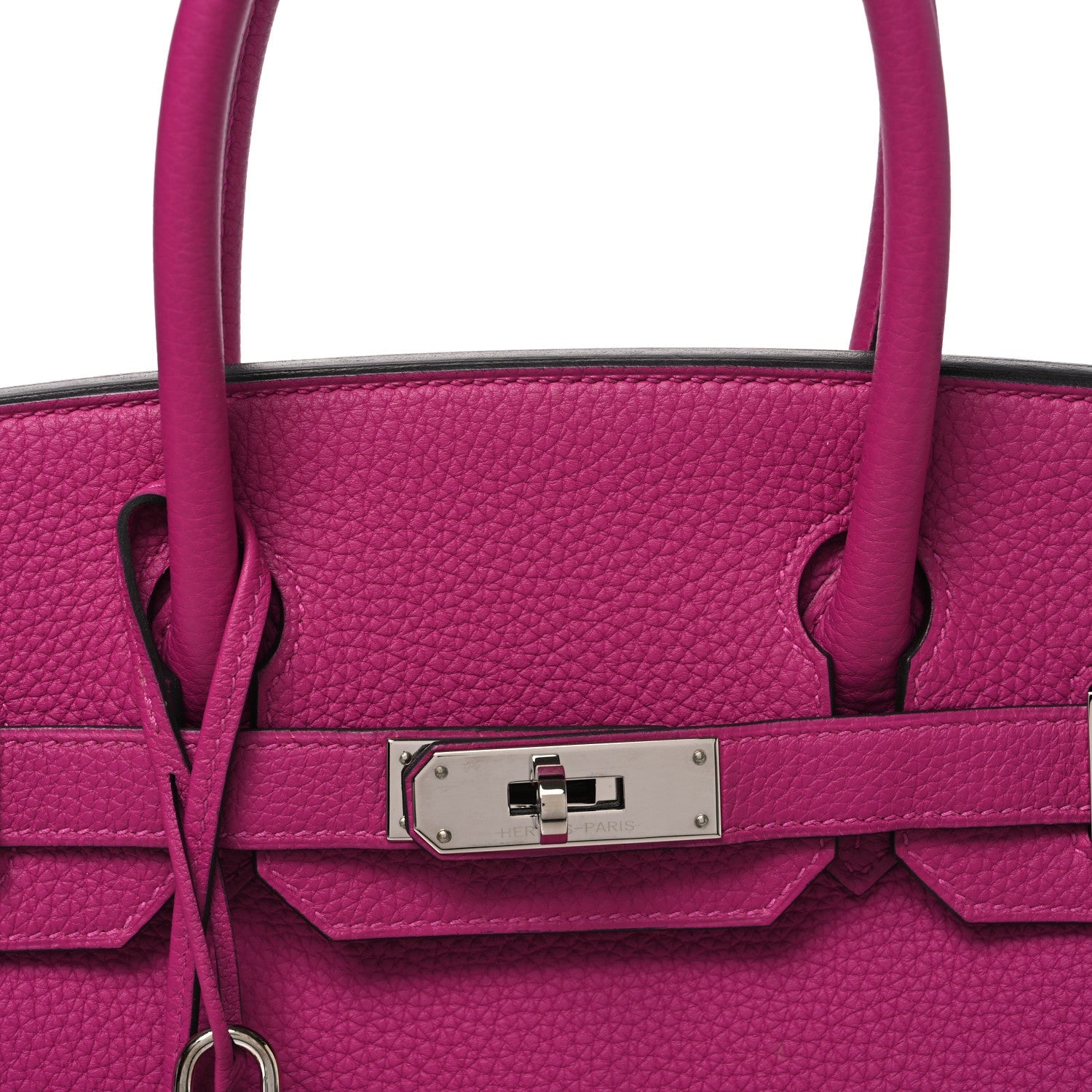 Togo Birkin 30 Rose Pourpre
