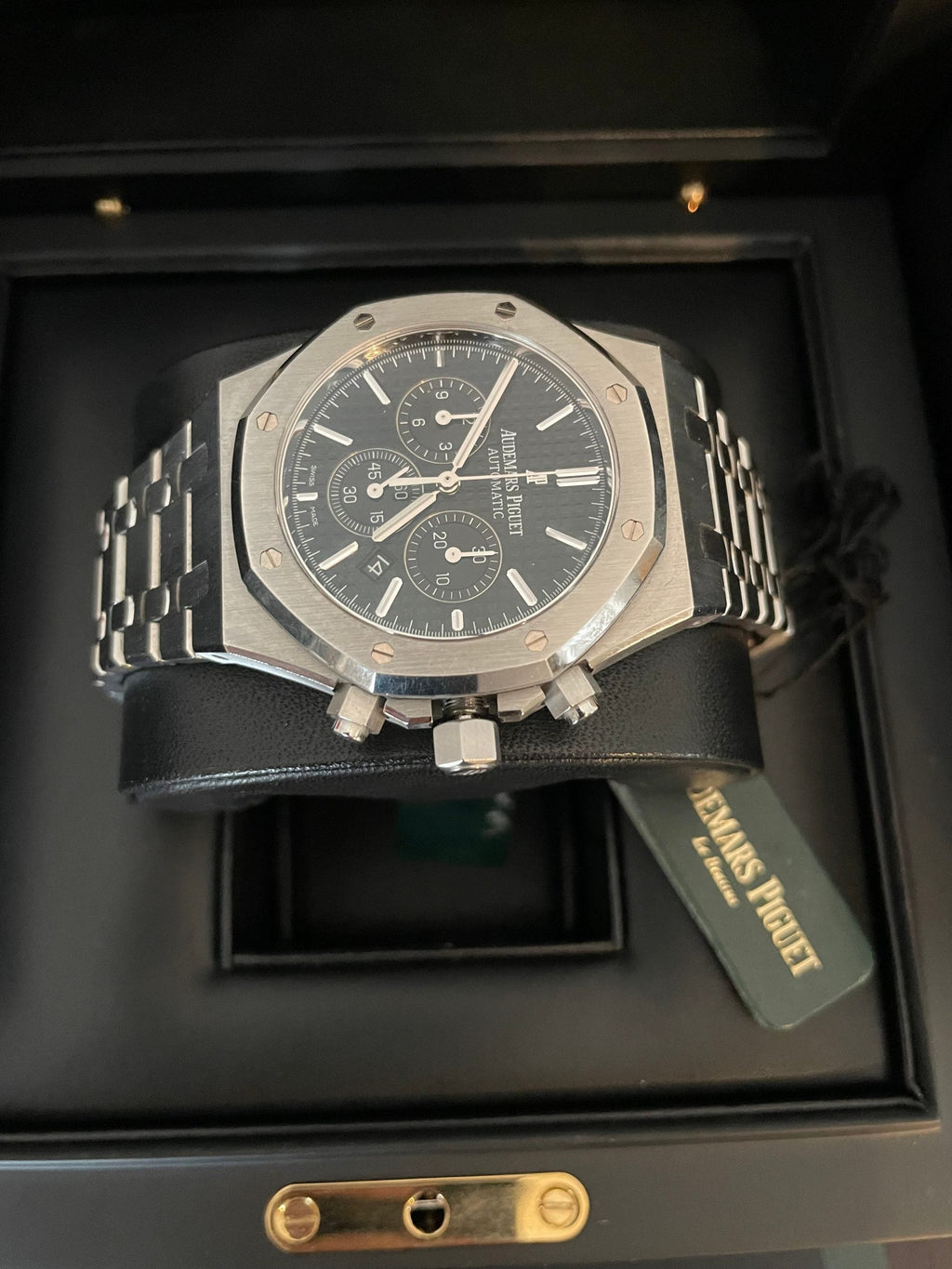 AP Royal Oak 41MM Chronograph Black Dial