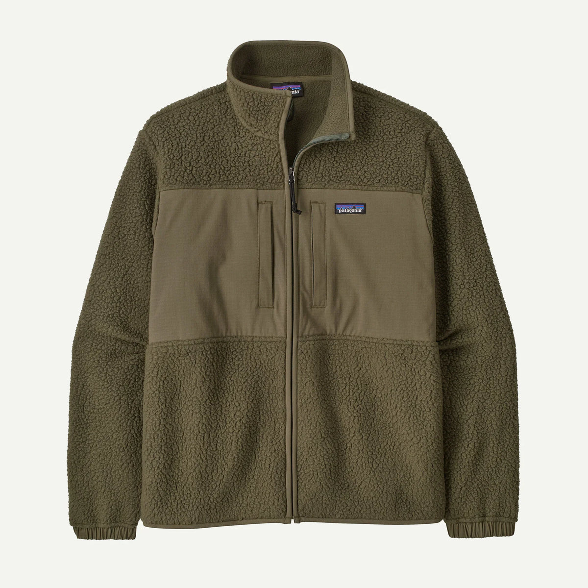 Patagonia Retro Pile Patch Jacket - Men's - Recycled High-Pile Fleece Jacket