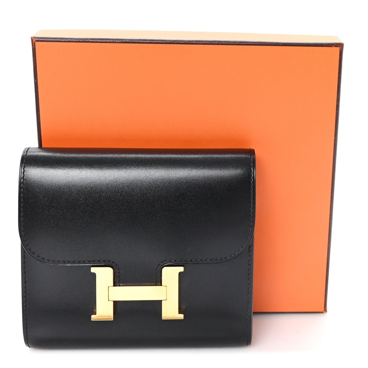 Box Constance Short Wallet Black