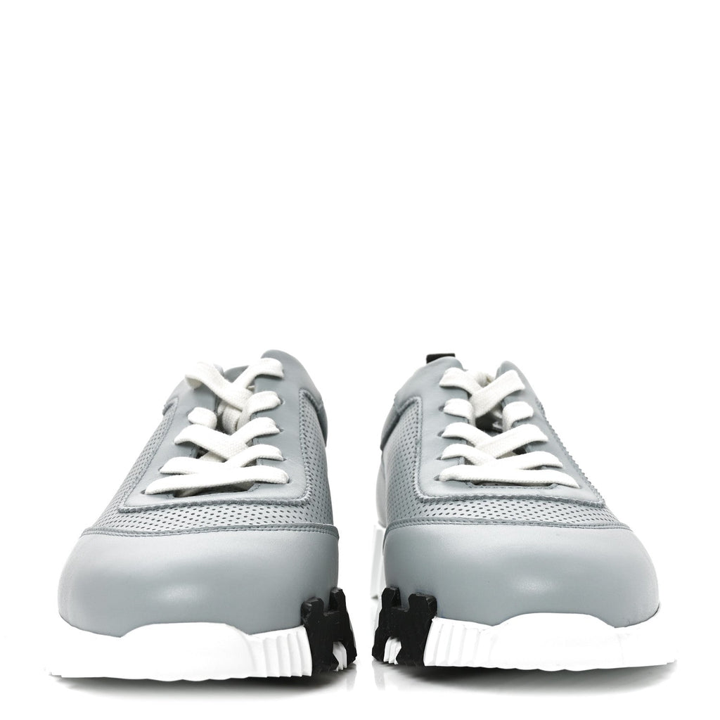 Calfskin Bouncing Sneakers 38 Bleu Glacier