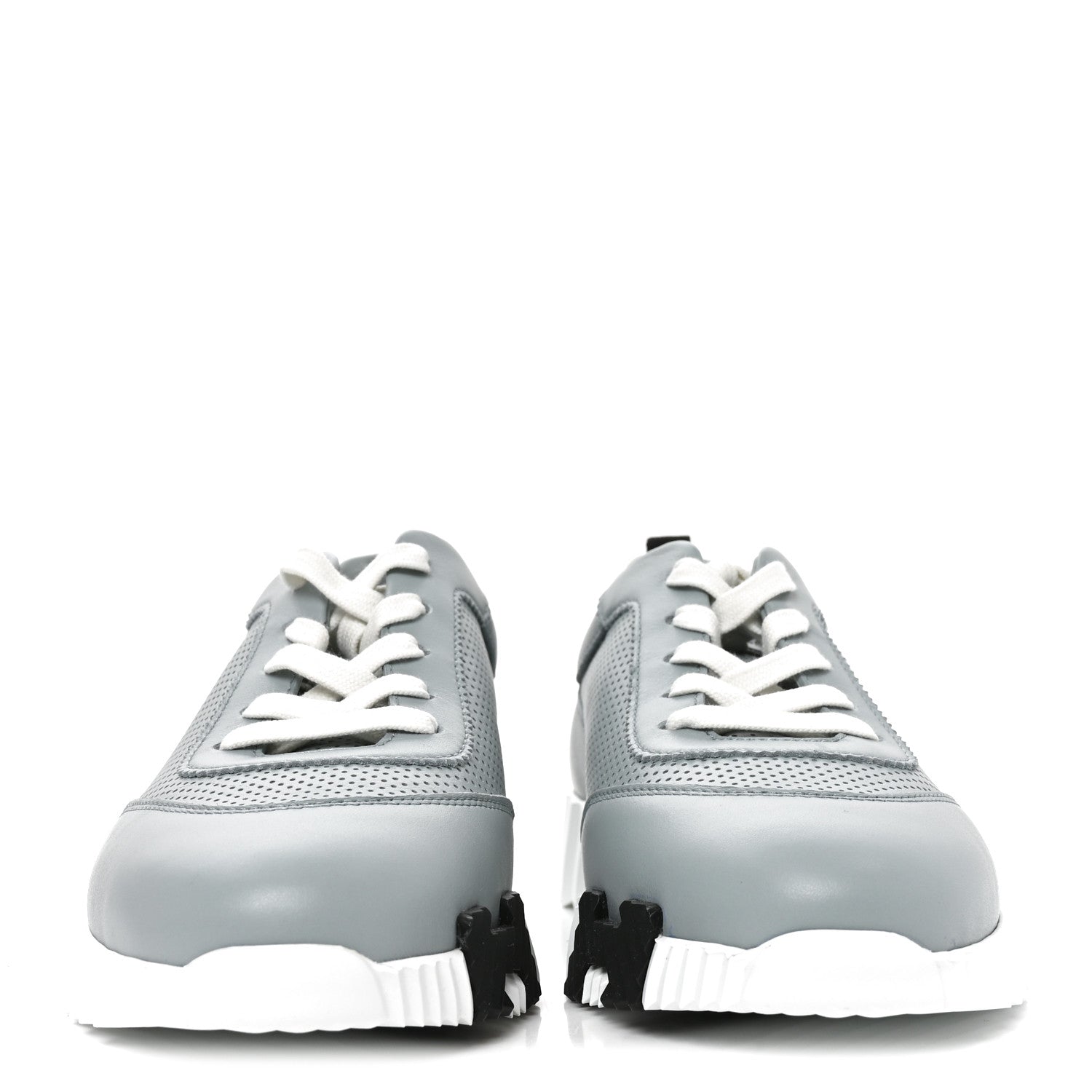 Calfskin Bouncing Sneakers 38 Bleu Glacier