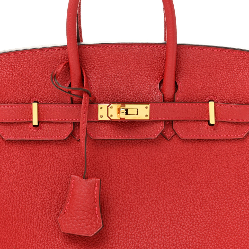 Togo Birkin 25 Rouge Vif