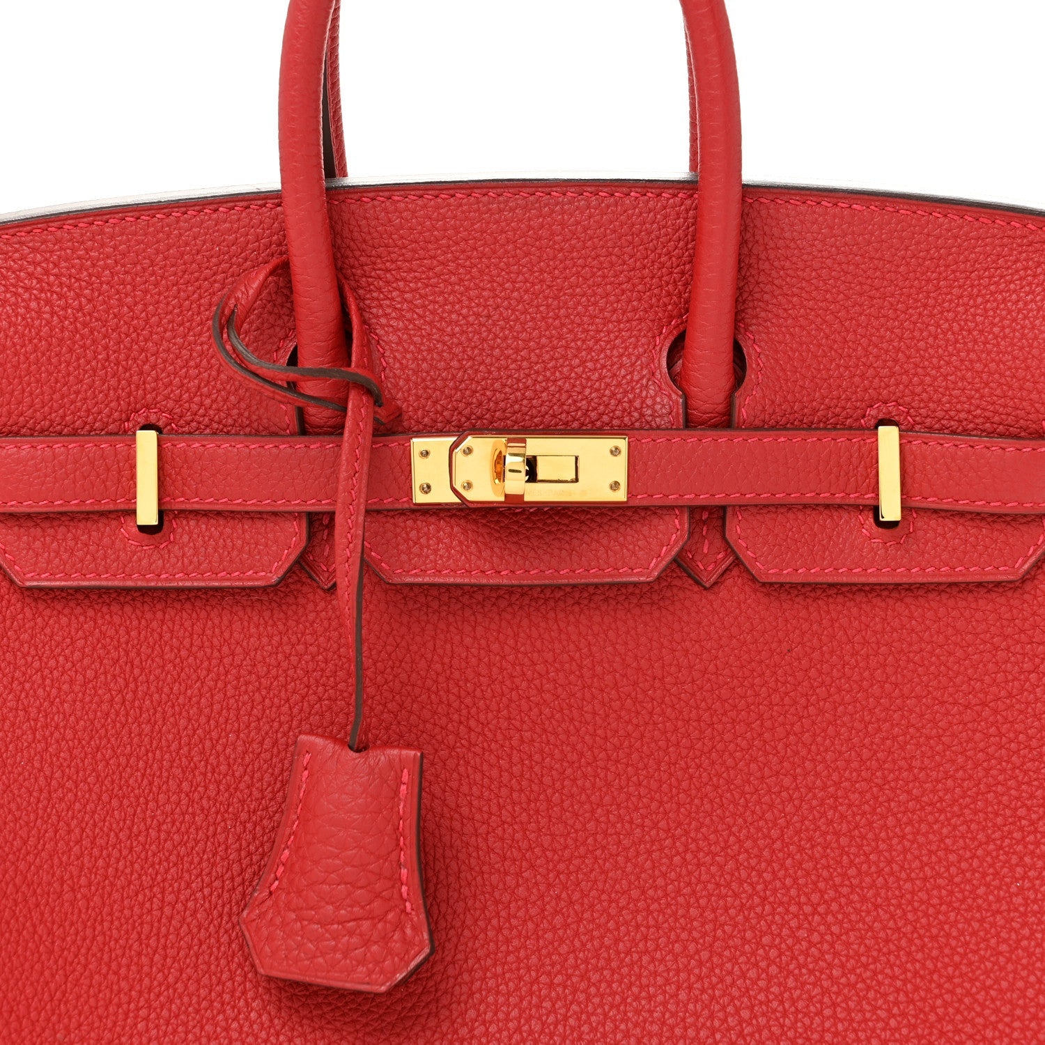 Togo Birkin 25 Rouge Vif